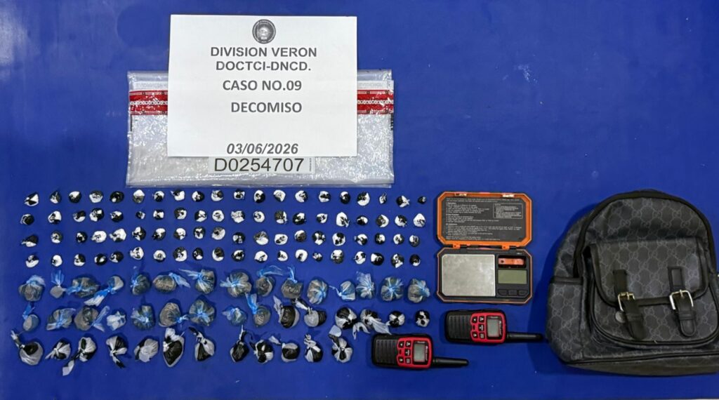 DNCD arrests 10 people and seizes more than 1,400 grams of drugs in operations in Verón-Punta Cana | 3 | DNCD arrests 10 people and seizes more than 1,400 grams of drugs in operations in Verón-Punta Cana | De Último Minuto English