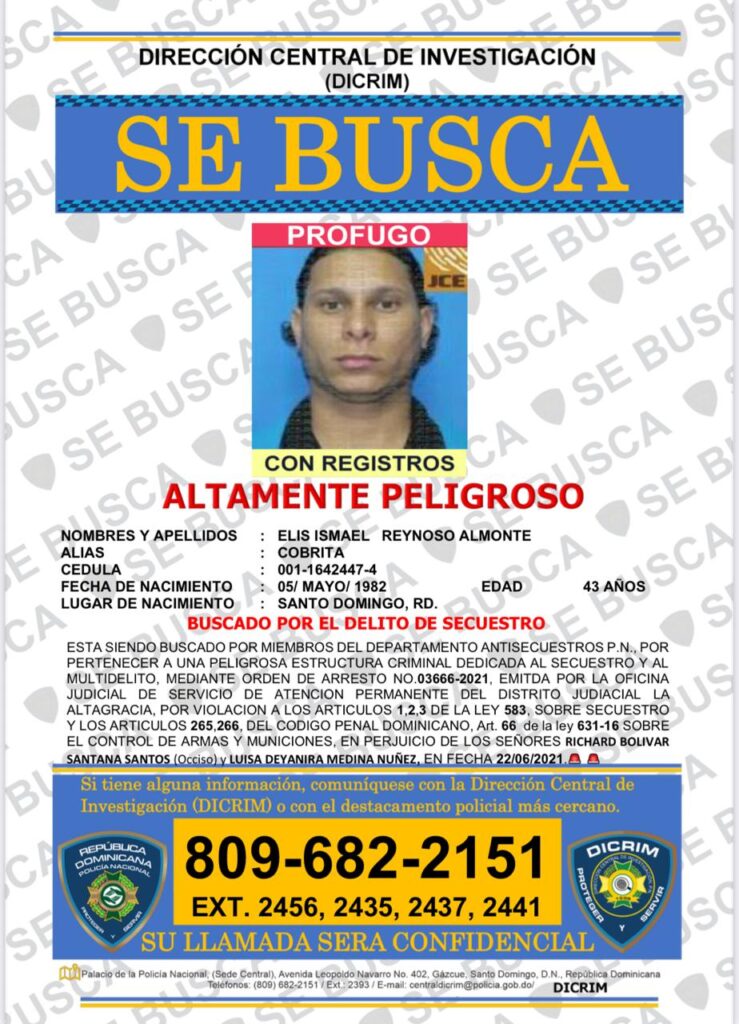 National Police activates search for eight fugitives wanted for various kidnapping cases | 4 | National Police activates search for eight fugitives wanted for various kidnapping cases | De Último Minuto English