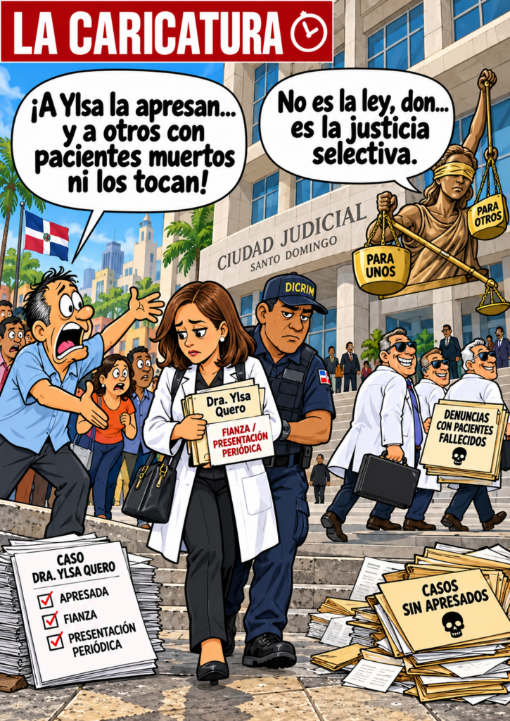 LA CARICATURA | ¿Justicia para todos o justicia selectiva?